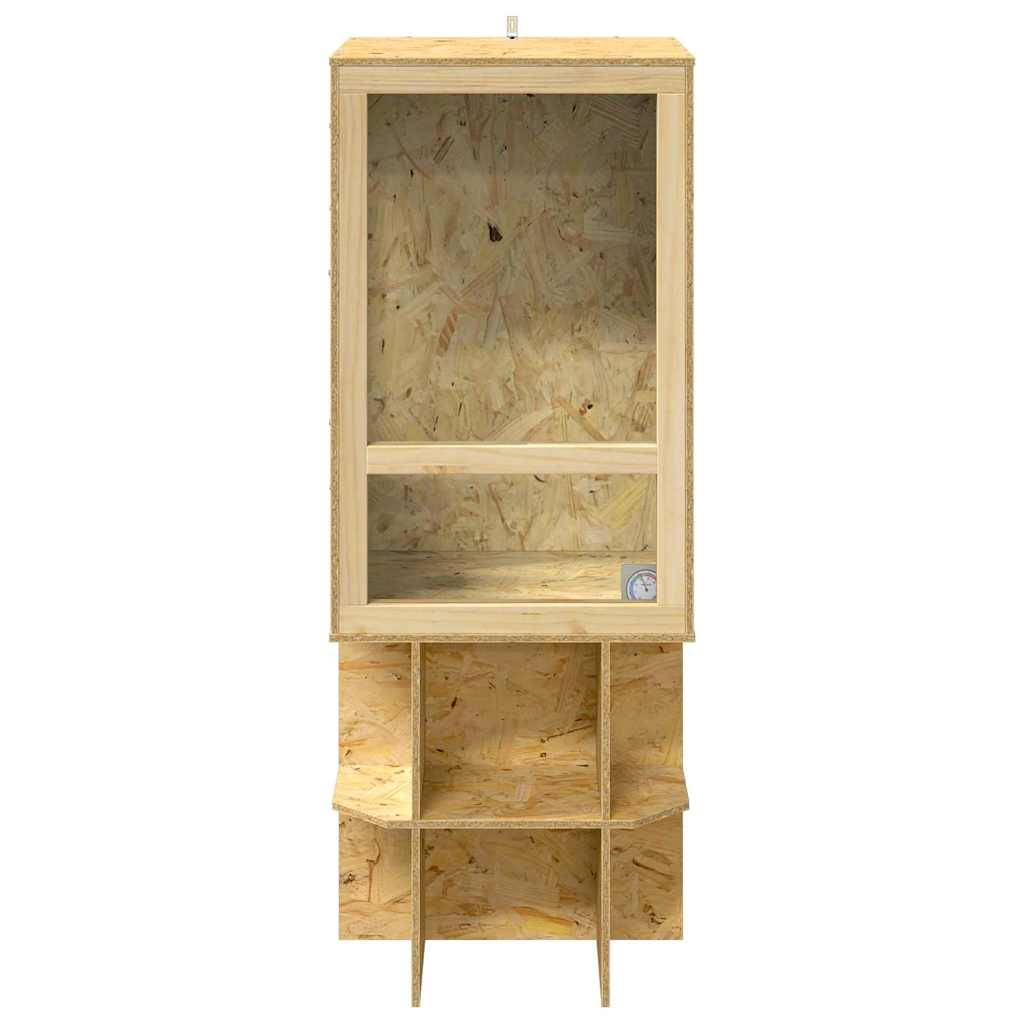 Vidaxl - Terrarium Marron 50 x 50 x 130 cm OSB vidaXL 3397890 - Image 9