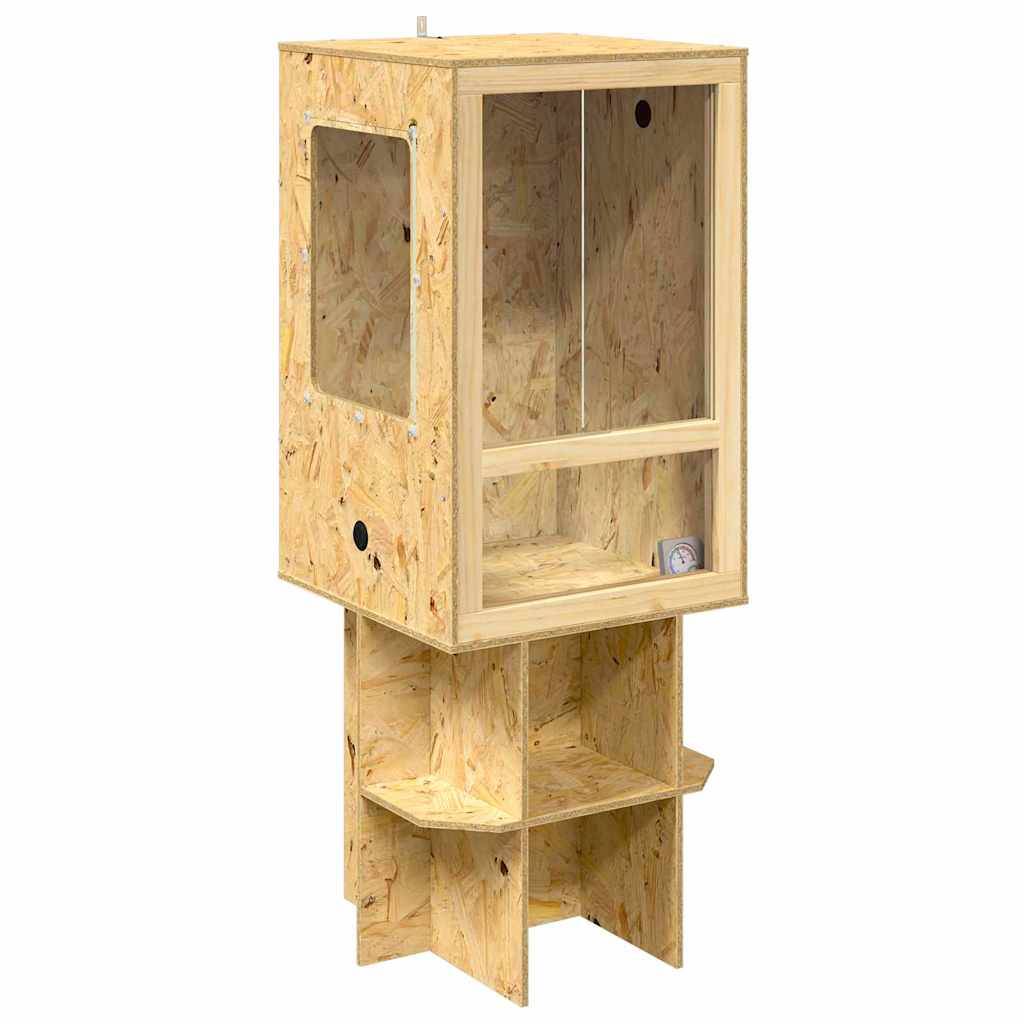 Vidaxl - Terrarium Marron 50 x 50 x 130 cm OSB vidaXL 3397890 - Image 2