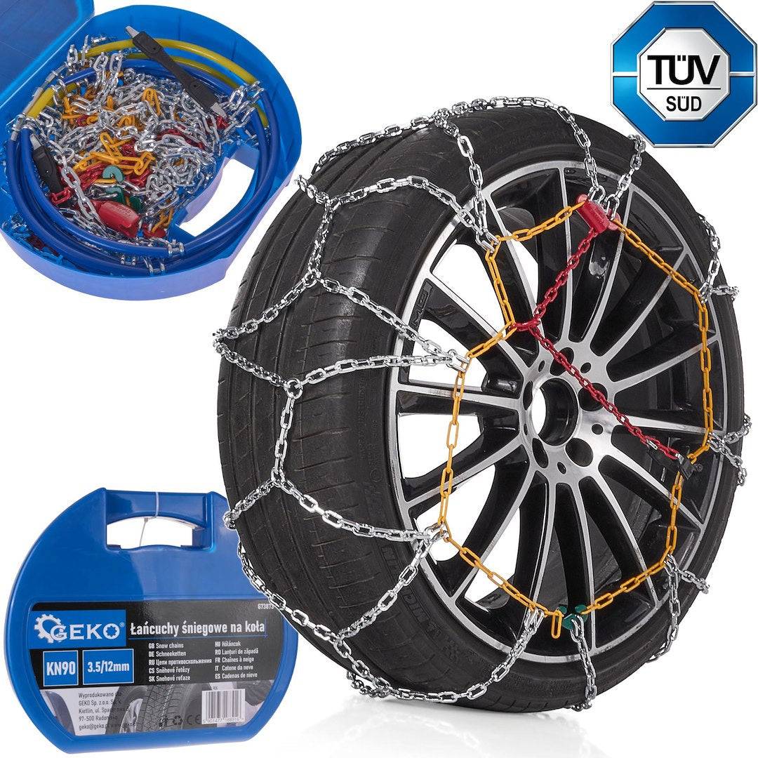 Entrepotbrico - Chaînes À Neige  3,5/12 mm Pour Voiture Ensemble Pour Axe - Image 1