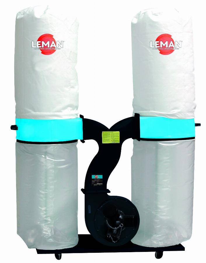 Aspirateur à copeaux LEMAN - Triphasée - 2200W 300L - ASP302T - Image 1