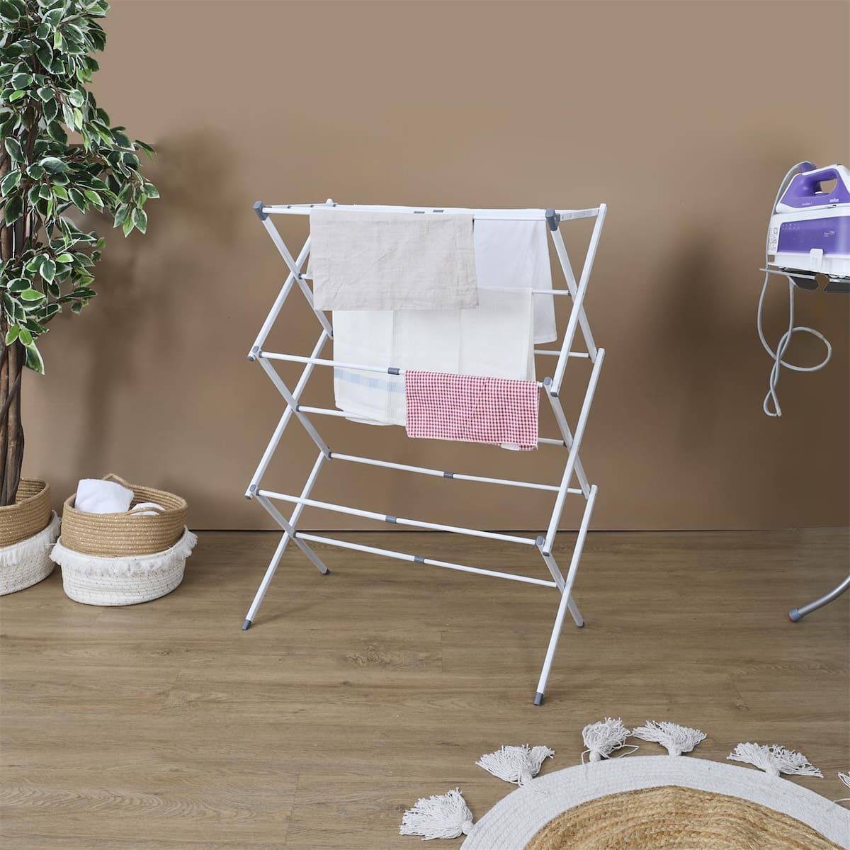 Etendoir à linge accordéon 9 mètres étendage - - Image 2