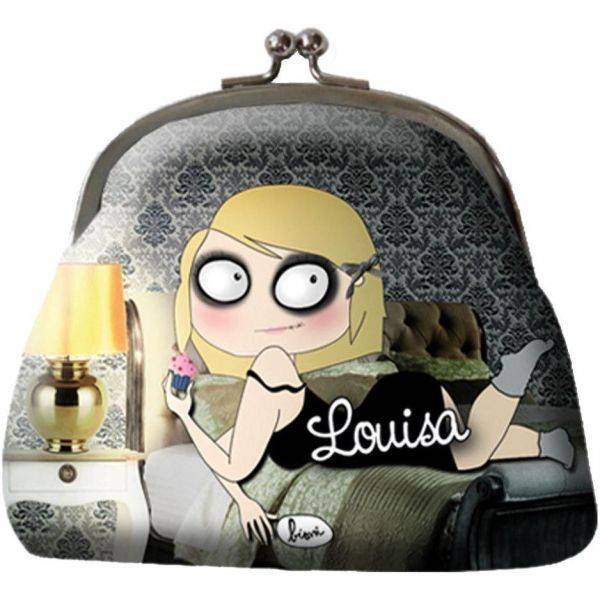 Bisni Paris - Porte-monnaie clip Louisa Bisni Paris