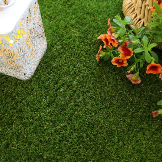 Decoweb - Gazon synthétique Jardin d'été, 30mm, 1m x 24m - Decoweb - Image 5