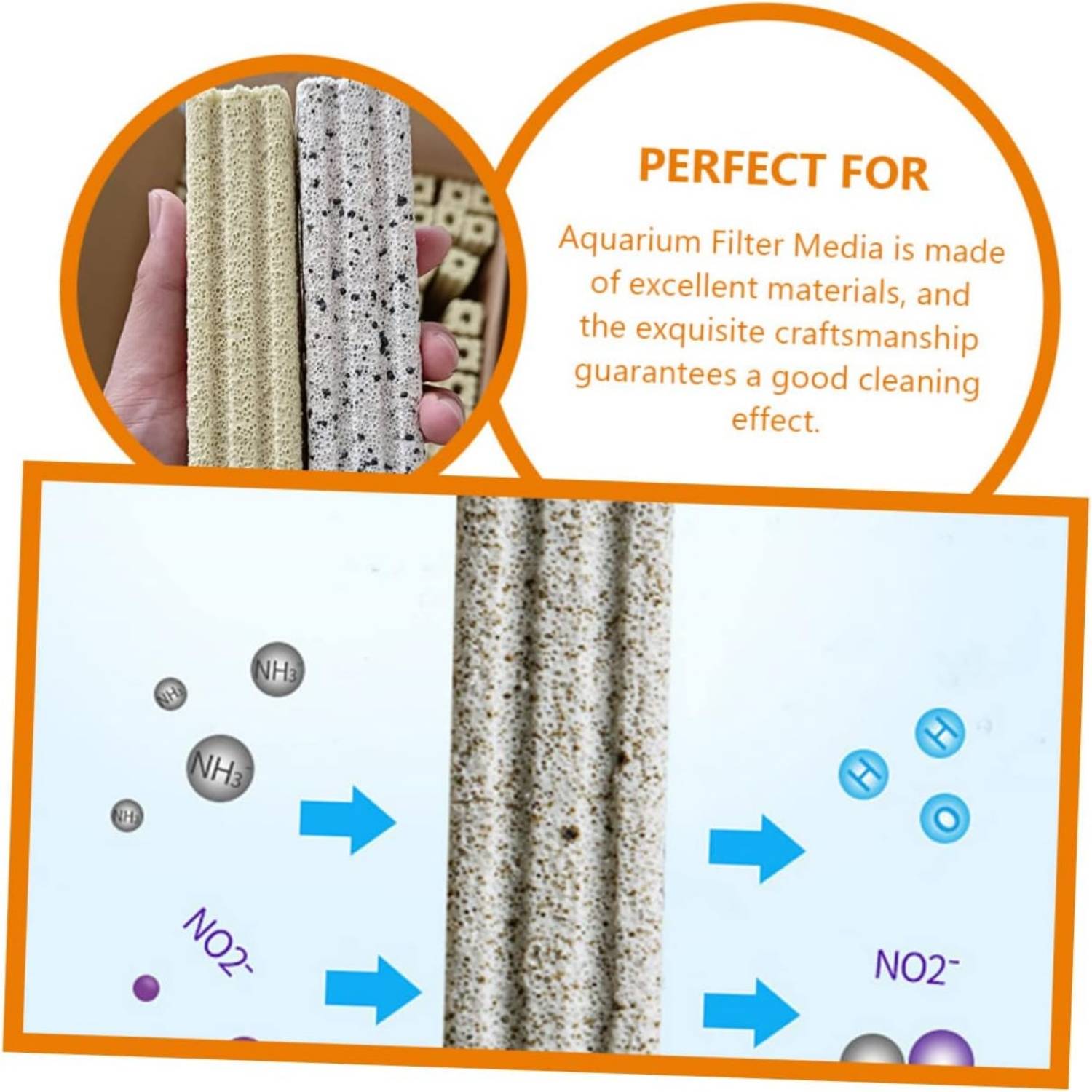Média Bio Céramique 15cm - Pour Filtration Efficace DtopbuyAge - Image 5
