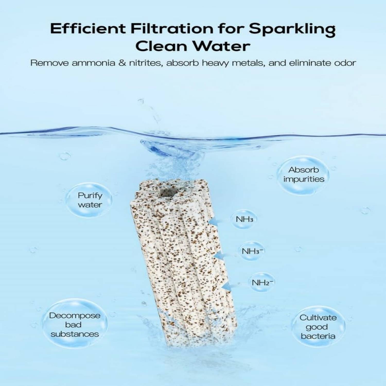 Média Bio Céramique 15cm - Pour Filtration Efficace DtopbuyAge - Image 3