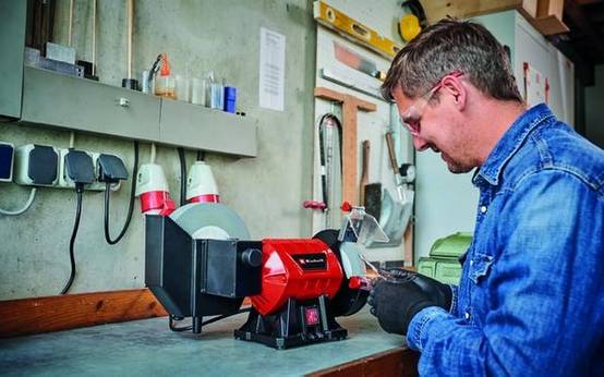 Einhell - Touret à meuler TC-WD 200/150 - ajustable - anti-vibration Einhell - Image 6