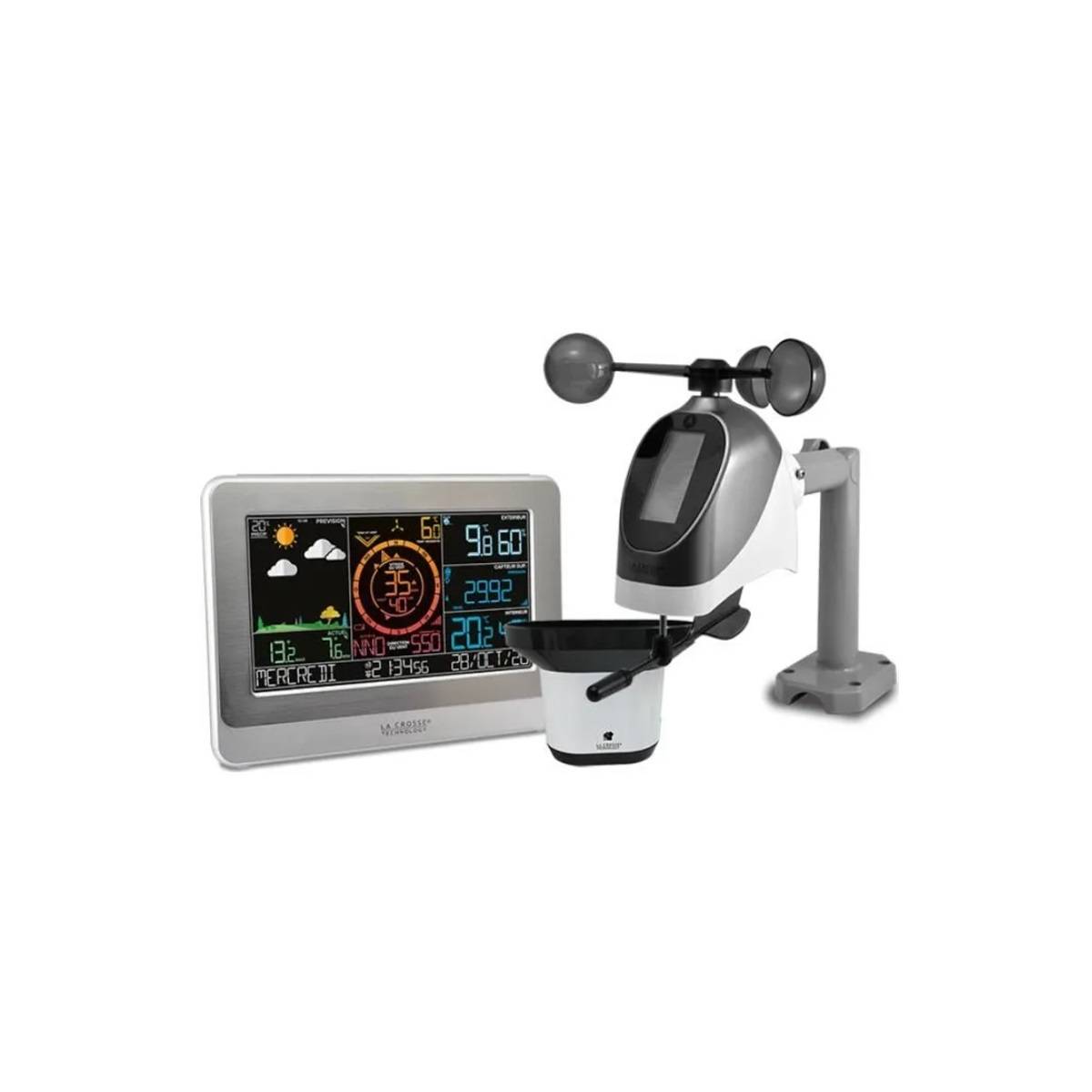 La Crosse Technology - Station Météo Professionnelle avec connexion Wifi - Image 2