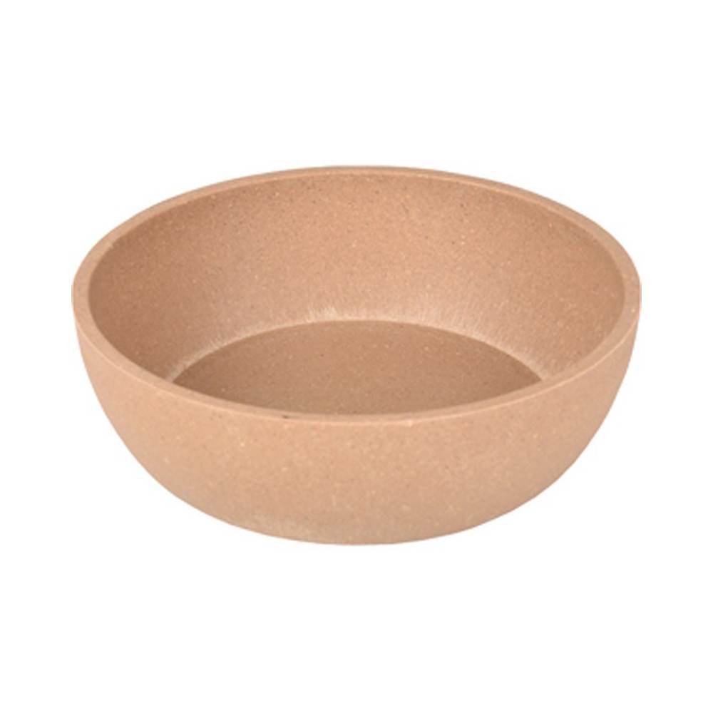 Flamingo - Gamelle 1 litre  Rimboé en bambou beige pour chat ou chien - Image 1