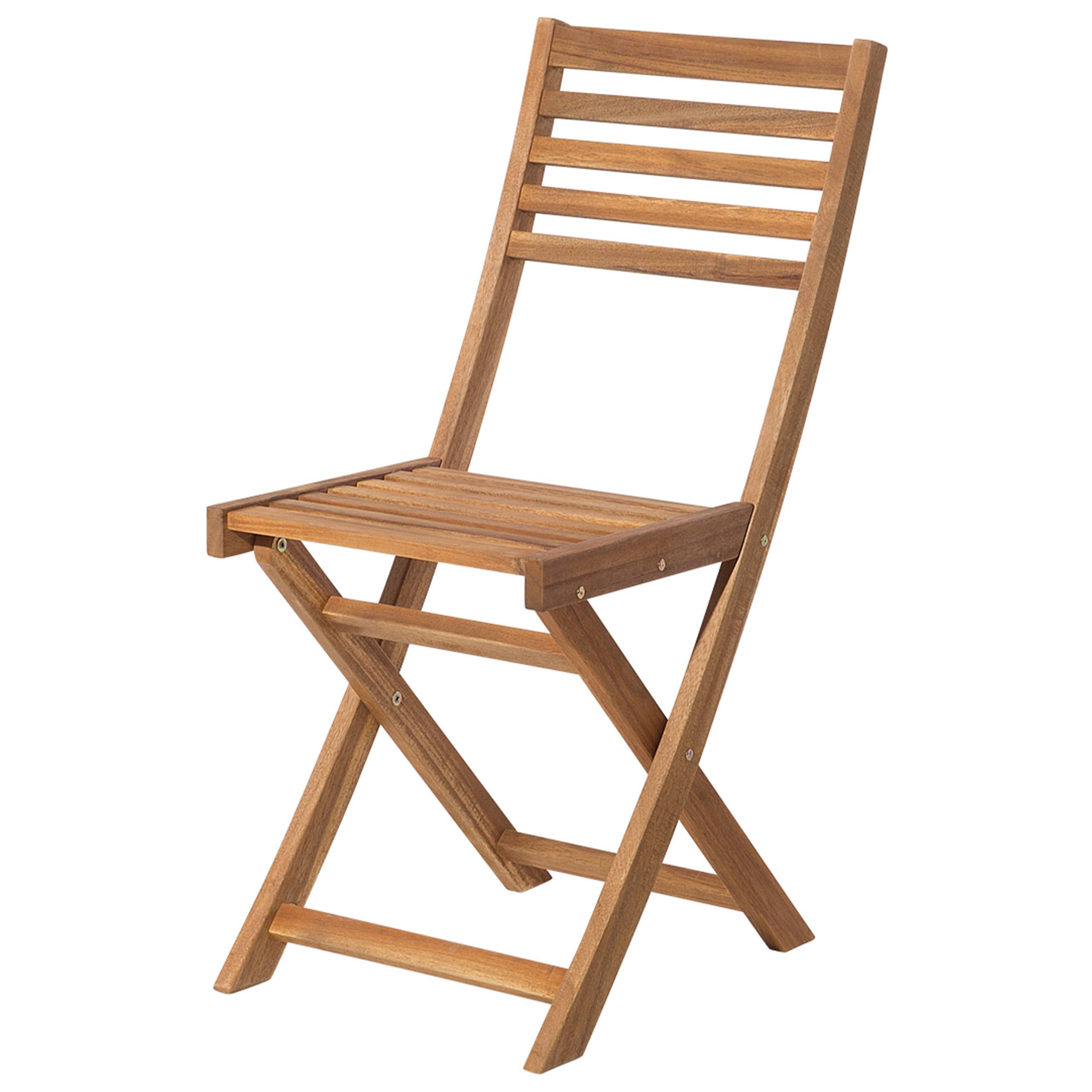 Beliani - Set de bistrot, 2 Personnes Acacia Marron clair FIJI - 60x60x75- Beliani - Image 7