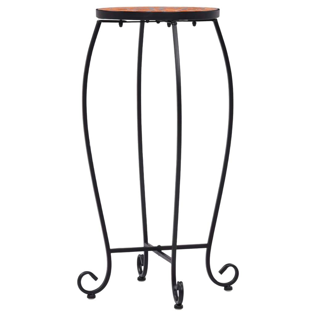 Maison Chic - Table de jardin - Tables mosaïque 3 pcs Terre cuite Céramique HL1093 - Image 4