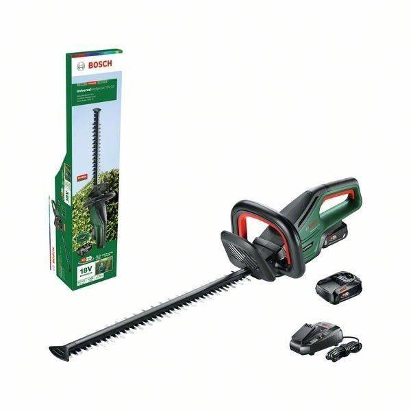 Bosch - Taille-haies Bosch - UniversalHedgeCut 18V-55 (livré avec 2 batteries et 1 chargeur) – PowerForAll - Image 1