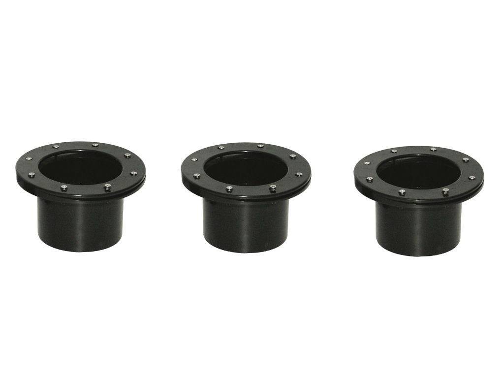 Superfish - Lot de 3 connecteurs bâche VIS INOX passe paroi PVC 110 mm pour bassin