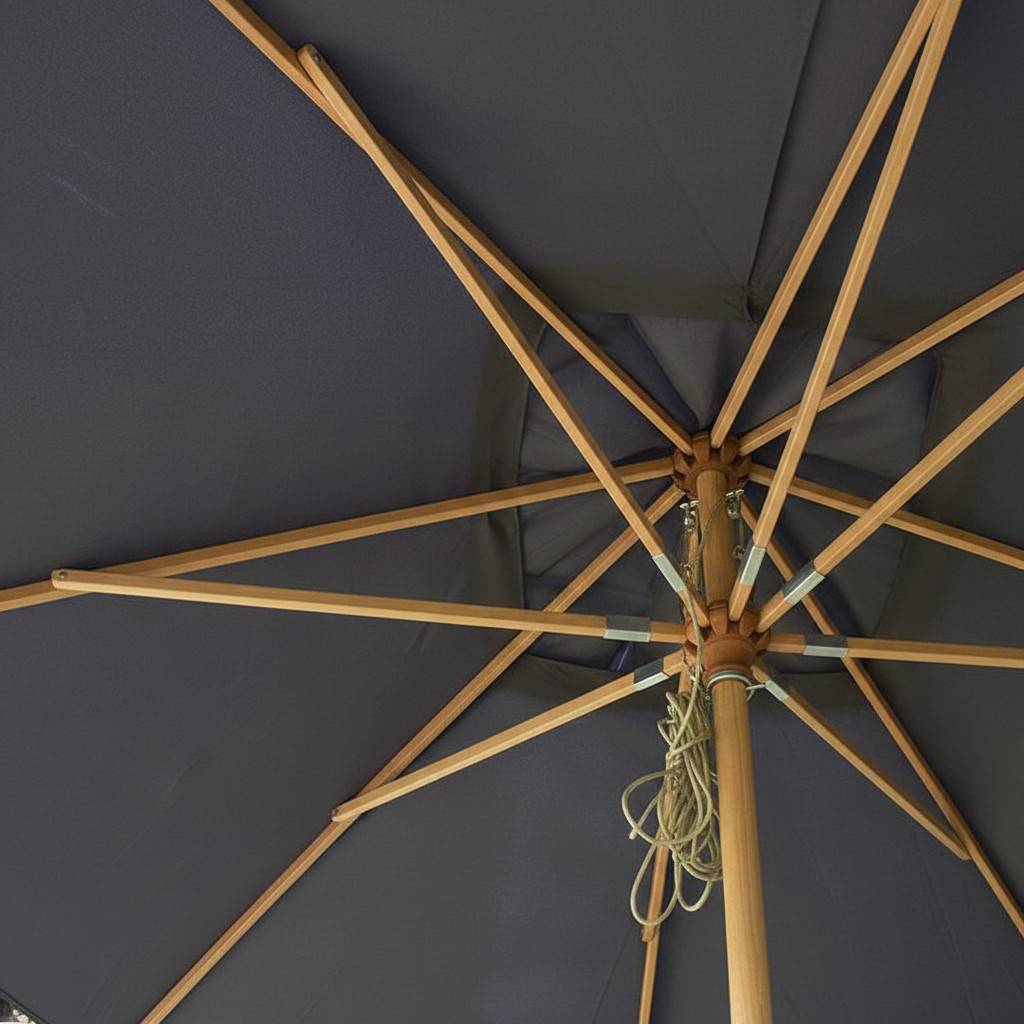 Parasol droit gris 4x3 m Pegasia - Gecko Jardin - Image 4