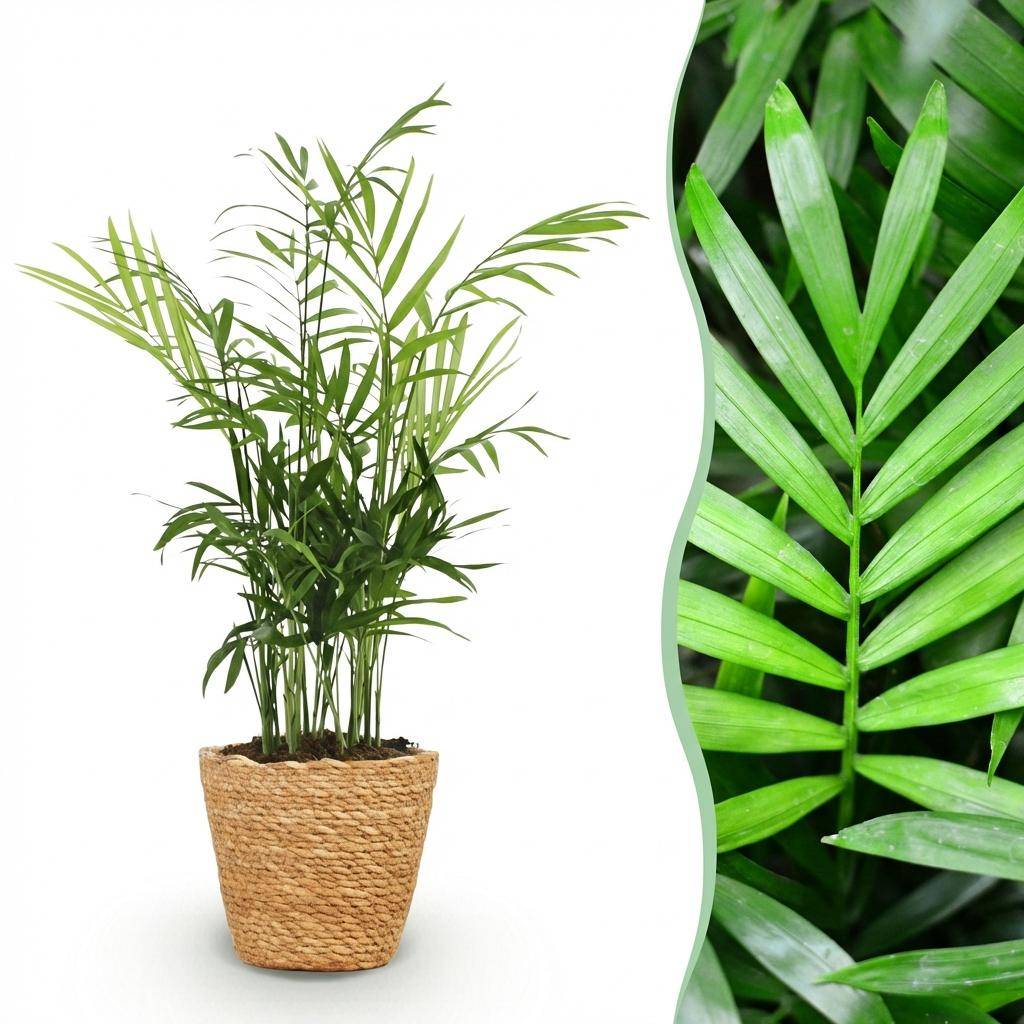 Chamaedorea elegans - Pet-friendly - Pot de 12cm - Hauteur 15cm - 1 plante - Panier - Plantes d'intérieur - Image 1