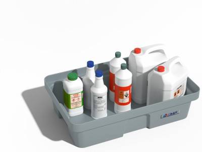 Bac pour paillasse avec caillebotis amovible 30 L 60 kg - FIMM - 845008048 - Image 3