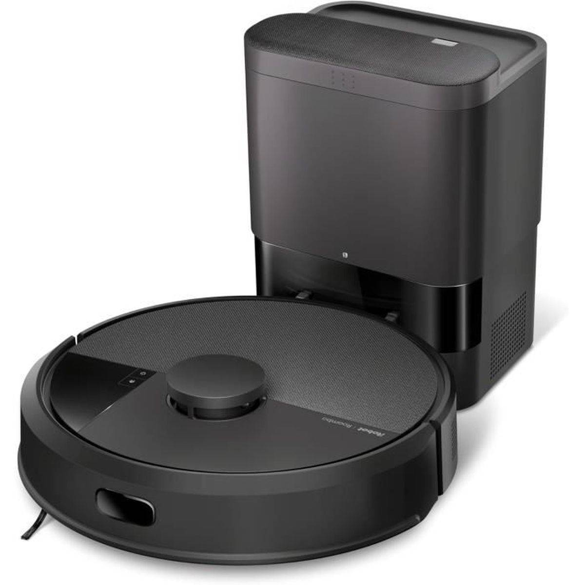 Robot aspirateur laveur iRobot Roomba 105 Combo, station AutoEmpty, 7000 Pa, navigation LiDAR, noir - IROBOT - Image 1