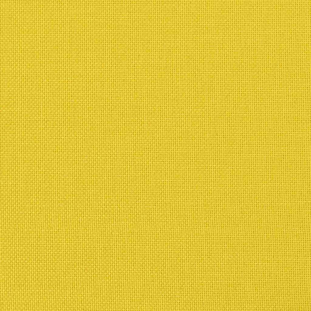 Paire de Coussins Tissu Confortable Housses Amovibles pour Salon Design Moderne Jaune Clair 50x50 cm – ComfortXL Outdoor Living - Image 8