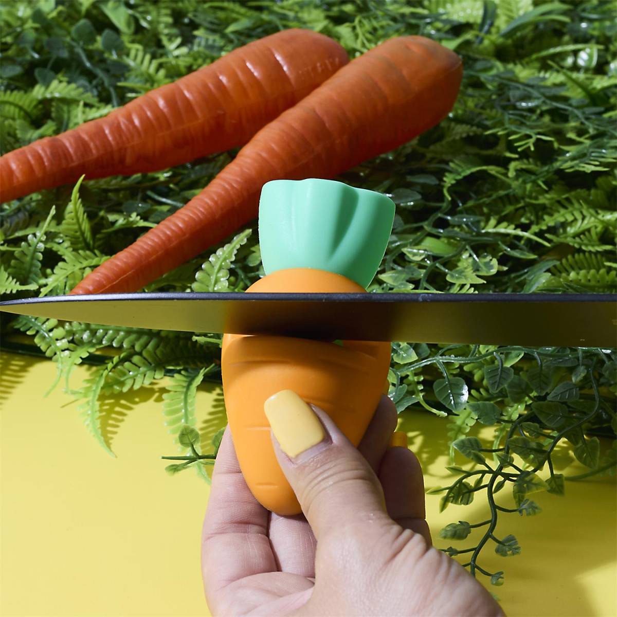 Cook Concept - Aiguiseur de Couteau "Carotte" 10cm Orange - Image 3