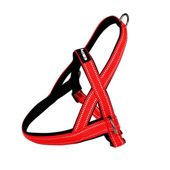 Love Story - Harnais Norvégien "Expert Réglable" 65cm Rouge - Image 1