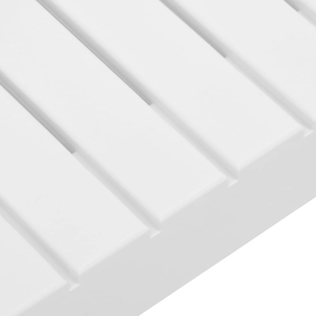 Vidaxl - Salon de jardin 6 pcs avec coussins Plastique Blanc vidaXL 3059833 - Image 4