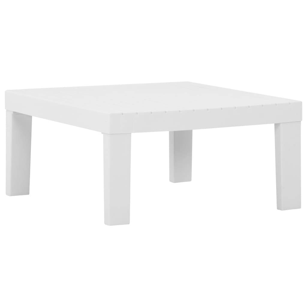 Vidaxl - Salon de jardin 6 pcs avec coussins Plastique Blanc vidaXL 3059833 - Image 10