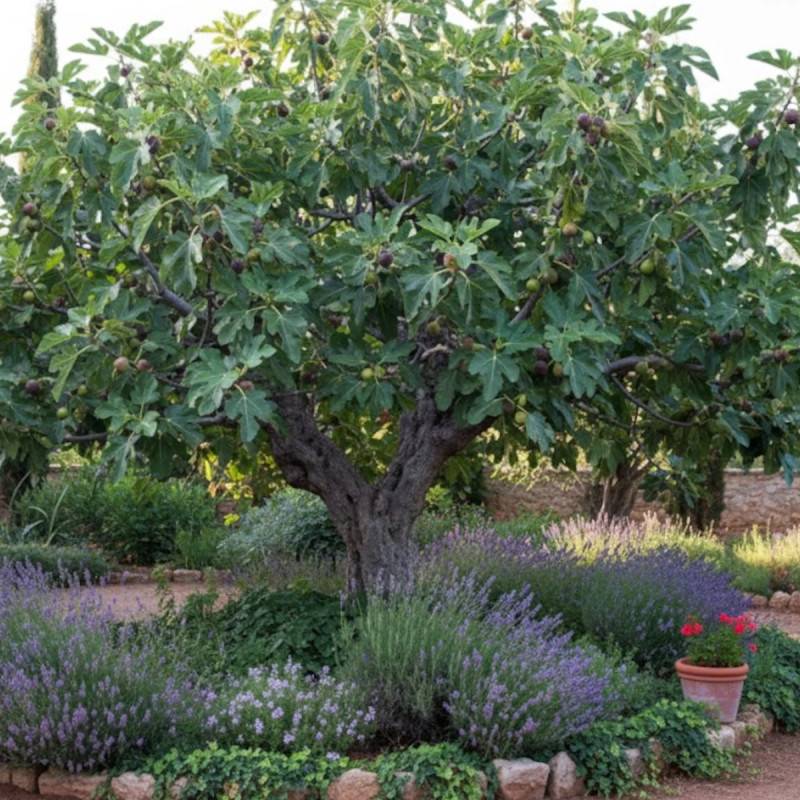 Figuier Grise de Saint Jean, Ficus carica - Bon rendement - Pot de 7,5L - 60/80 cm - De 3,00 m à 5,00 m - Image 5
