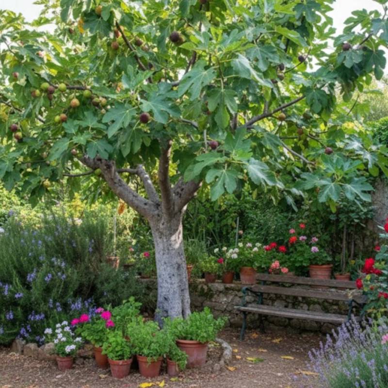 Figuier Grise de Saint Jean, Ficus carica - Bon rendement - Pot de 7,5L - 60/80 cm - De 3,00 m à 5,00 m - Image 4