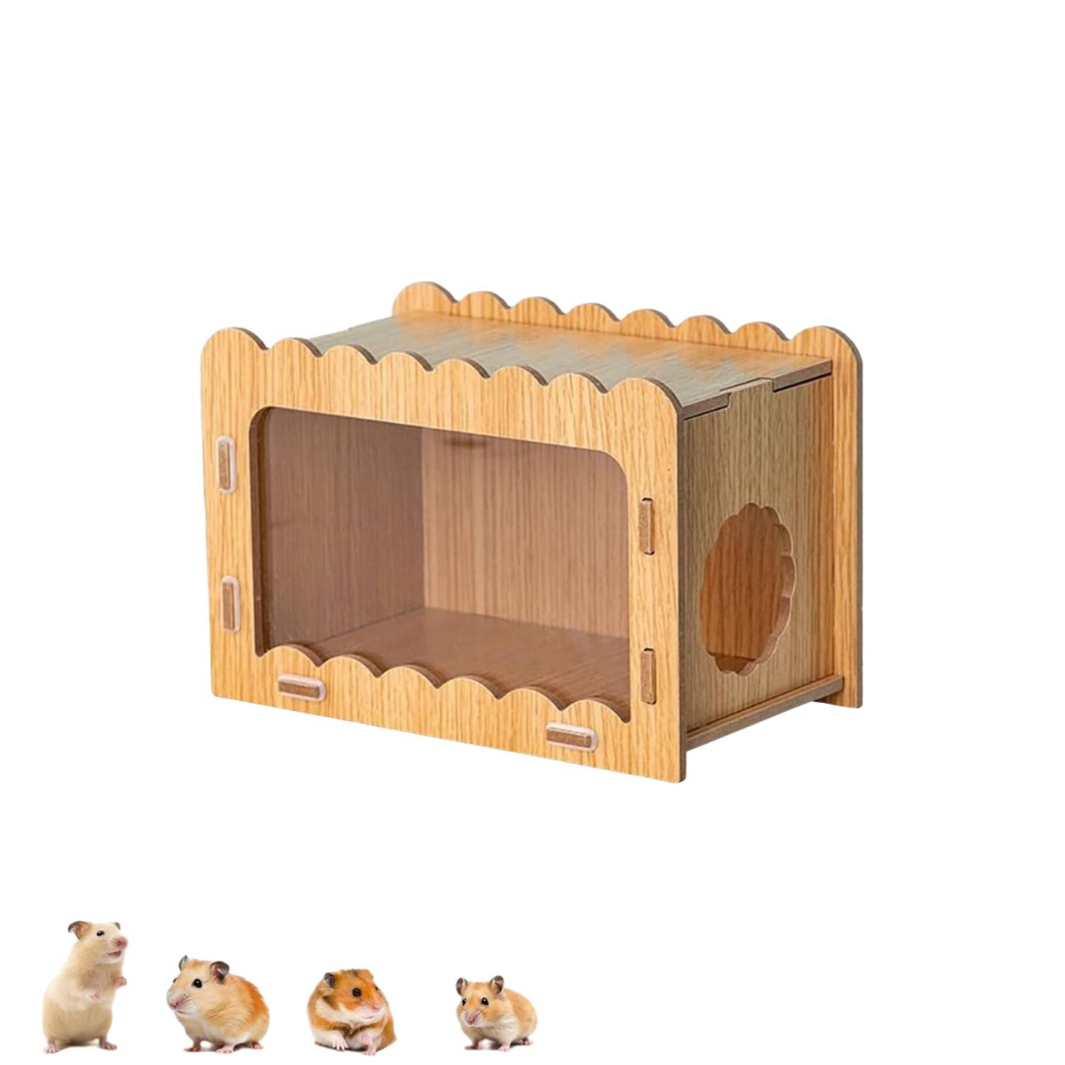 DtopbuyAge - Maisonnette Bois Petit Animal - Décoration DtopbuyAge - Image 1