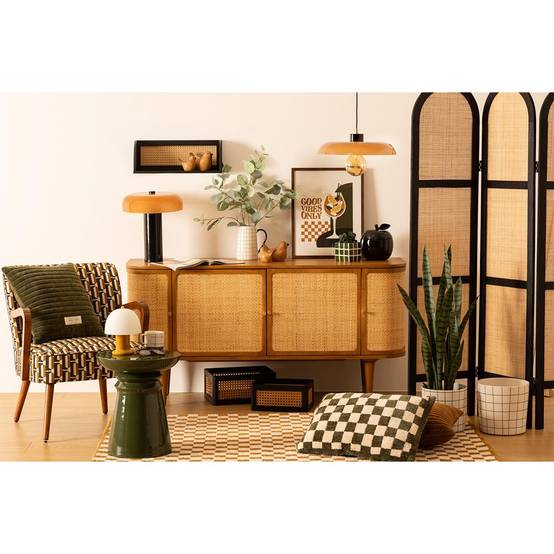Table d'Appoint Totem "Jaya" 43cm Vert - Image 3