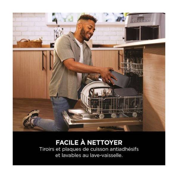 Friteuse Electrique sans huile NINJA - Foodi MAX DualZone - 7,6L - DZ300EU - Image 3