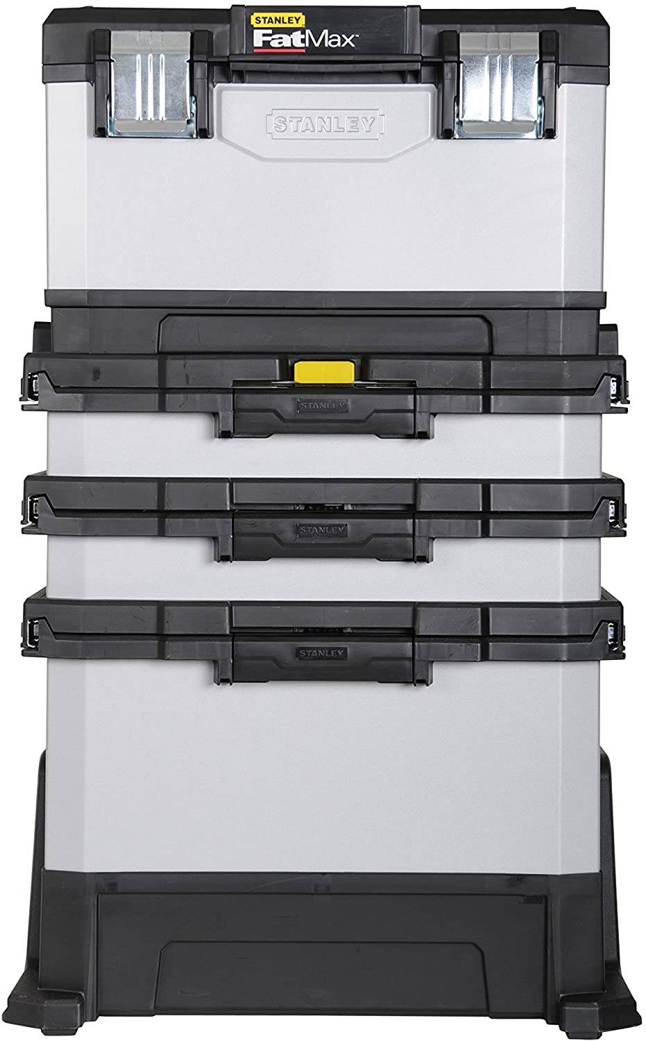 stanley - STANLEY Servante d’atelier 63L bimatière sur roulettes FatMax - Image 2