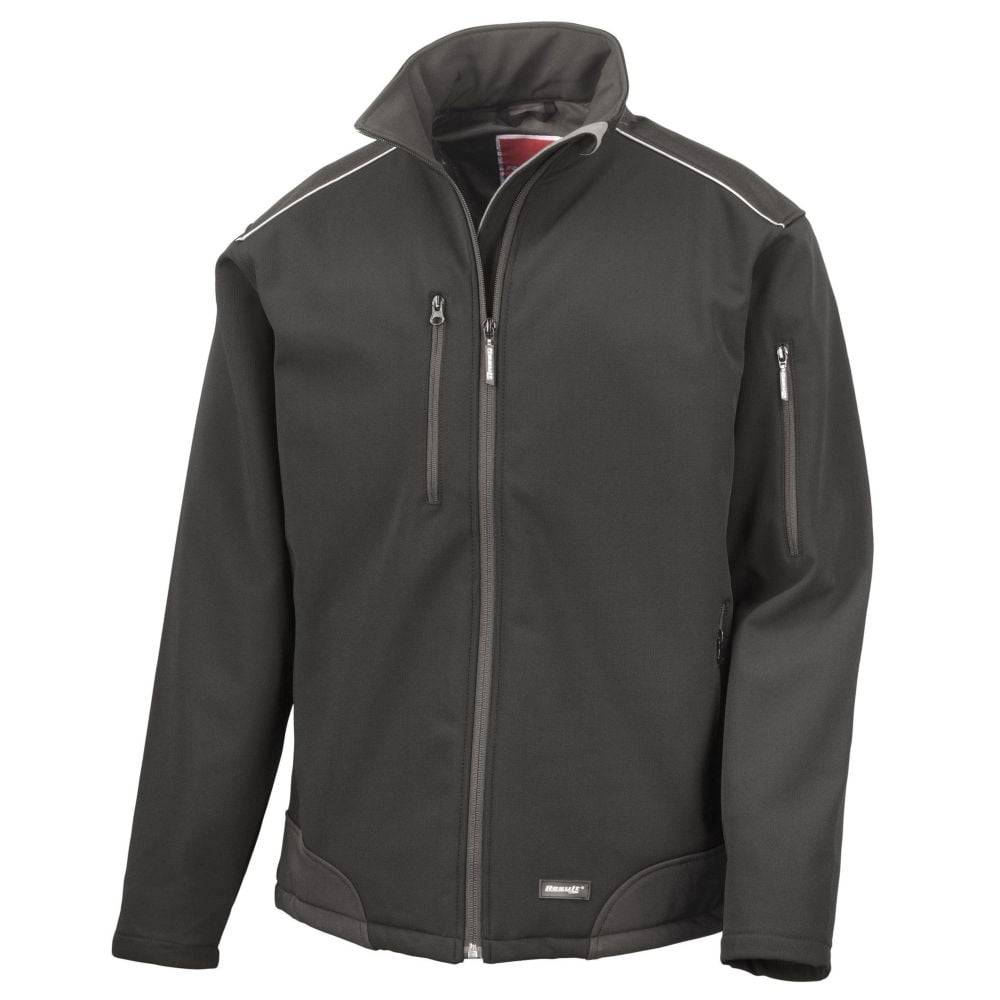Veste de travail Ripstop Softshell Result Noir XL