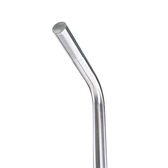 Beliani - Douche d'extérieur Acier inox Argenté SORAPATA - 57x17x230- Beliani - Image 5