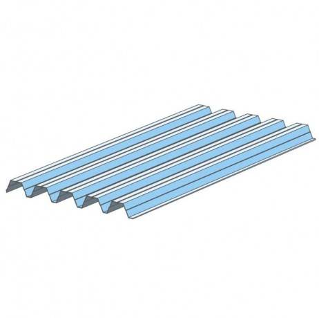 Carport base 5x5 H 4m, Ancrage A enfoncer, Panneaux de toit Pvc - Image 5