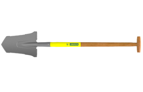 Leborgne - Louchet transplantation Duopro - 33 cm manche béquille en bois certifié PEFC 100% Leborgne - Image 1