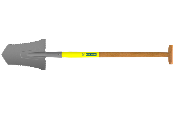 Leborgne - Louchet transplantation Duopro - 33 cm manche béquille en bois certifié PEFC 100% Leborgne - Image 1