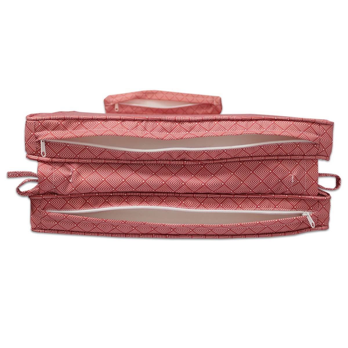 Matelas à motifs corail/blanc pour chaise longue - TECK'Attitude - Image 3