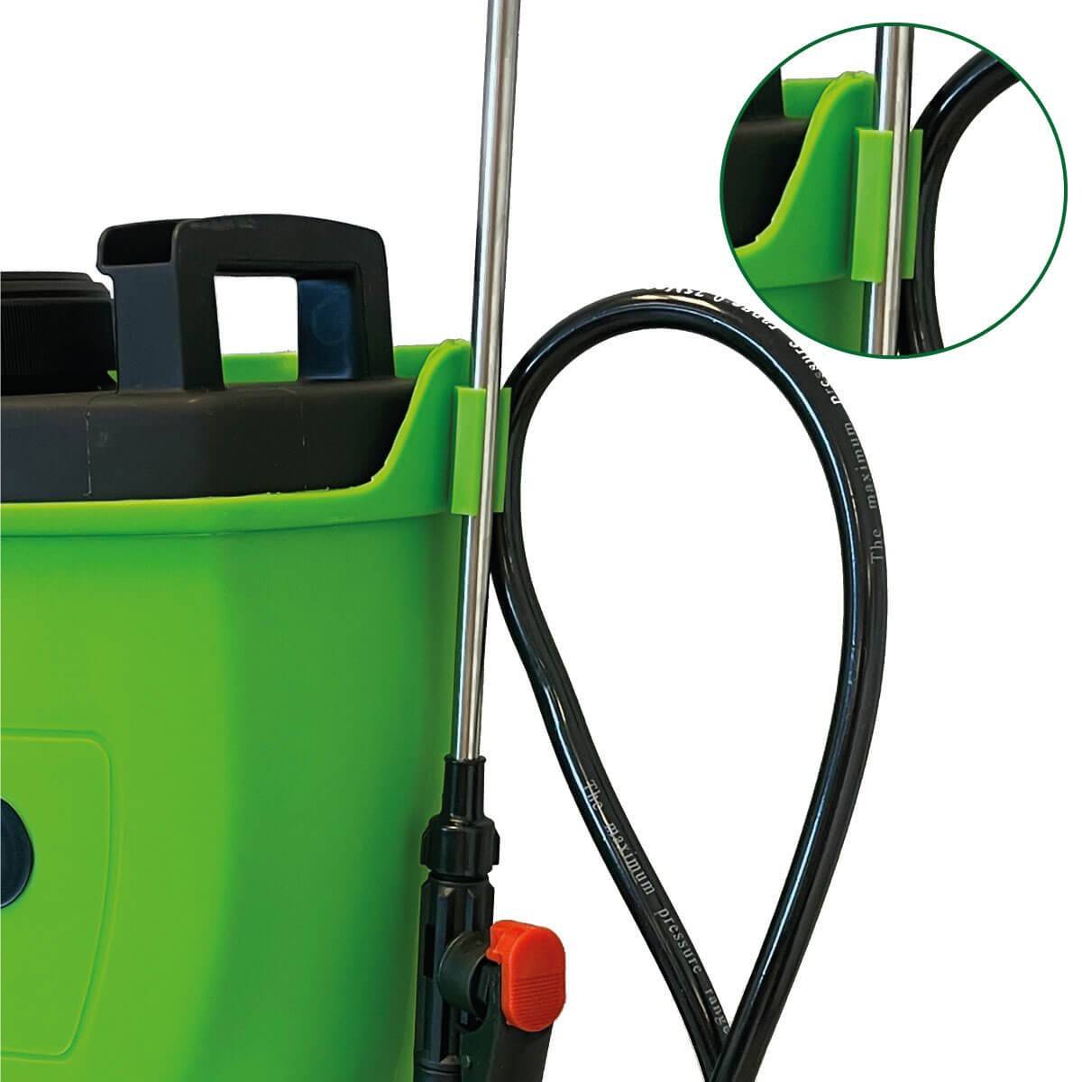 Pulvérisateur Electrique à Batterie Lithium 12V/8AH 16L 6 bars Chargeur Végetaux jardin toitures VITO - Image 10