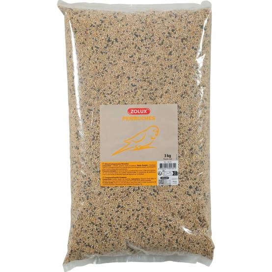 Zolux - Graines pour perruches sac de 3 kg pour oiseaux - Image 1