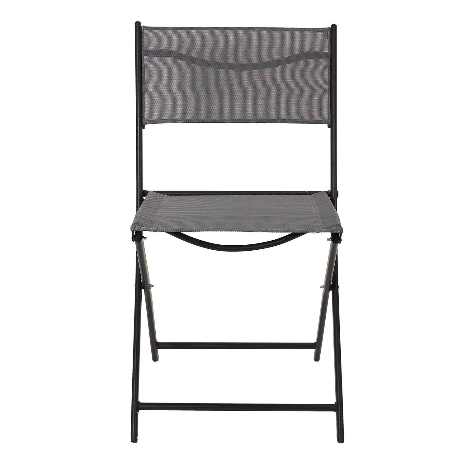 Sans Marque - Lot de 4 Chaises pliantes d'extérieur Elba - Toilinux - Image 2