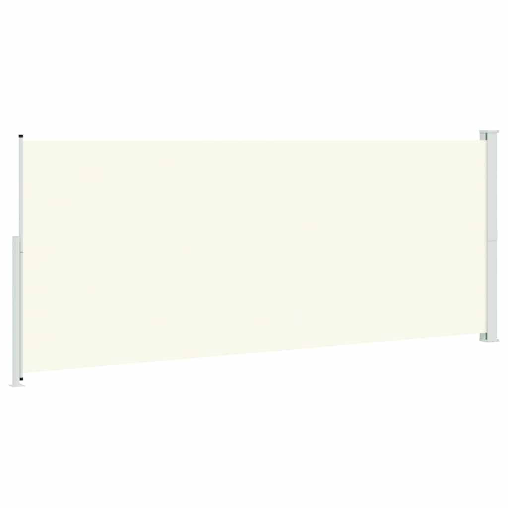 Store banne | Auvent latéral rétractable de patio 200x500 cm Crème Maison Chic - Image 6
