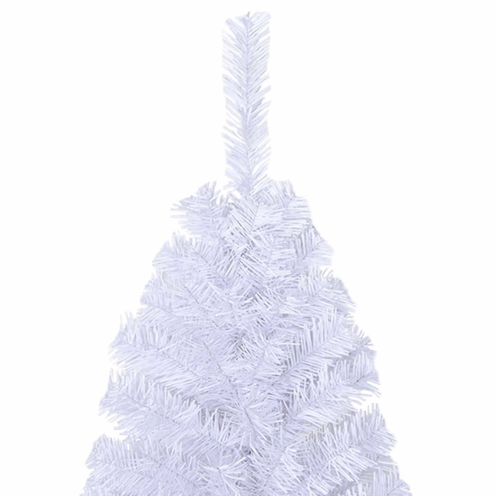 Sapin de Noël | Arbre de Noël artificiel avec 150 LED Blanc 150 cm PVC et Acier Maison Chic - Image 8