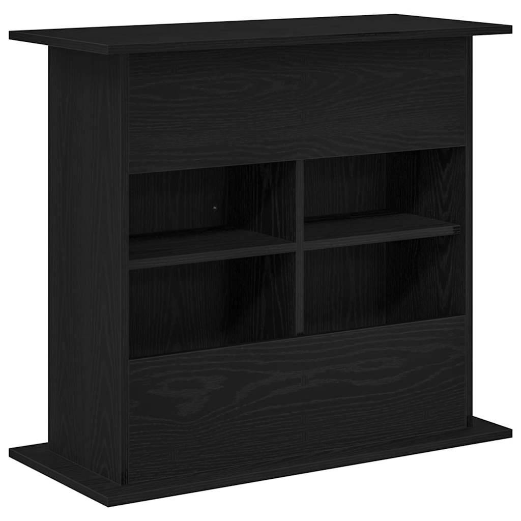 ComfortXL - Armoire d'aquarium Chêne Noir avec 4 Compartiments à Portes 81x36x73 cm - ComfortXL Outdoor Living - Image 7