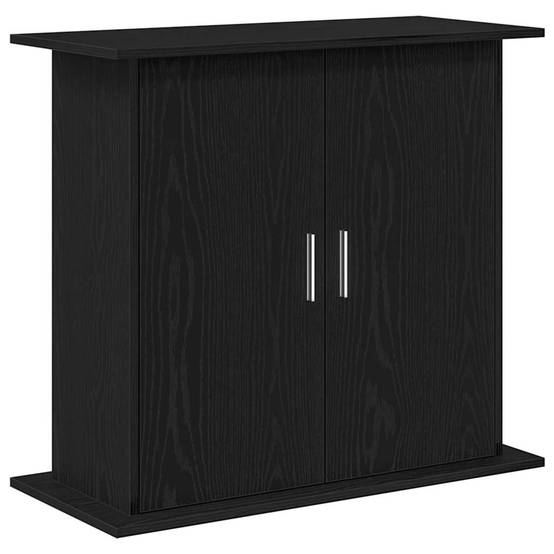 ComfortXL - Armoire d'aquarium Chêne Noir avec 4 Compartiments à Portes 81x36x73 cm - ComfortXL Outdoor Living - Image 2