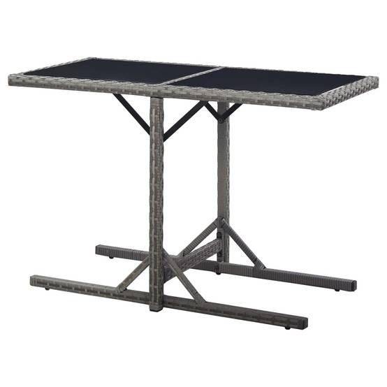 ComfortXL - Salon de Jardin 2 Personnes Chaises Empilables en Résine Grise et Verre – ComfortXL Outdoor Living - Image 3