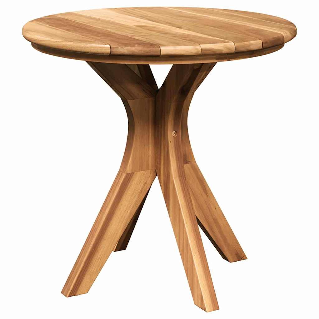 Table d'appoint Bois de Teck Massif Marron 55 x 55 x 51 cm - PANGIVO - Image 2