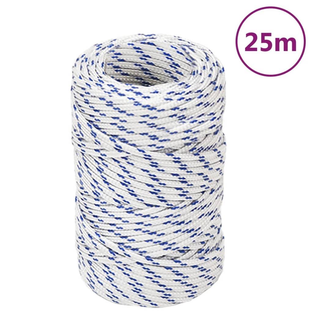 Corde de bateau Blanc 2 mm 25 m Polypropylène Maison Chic - Image 2