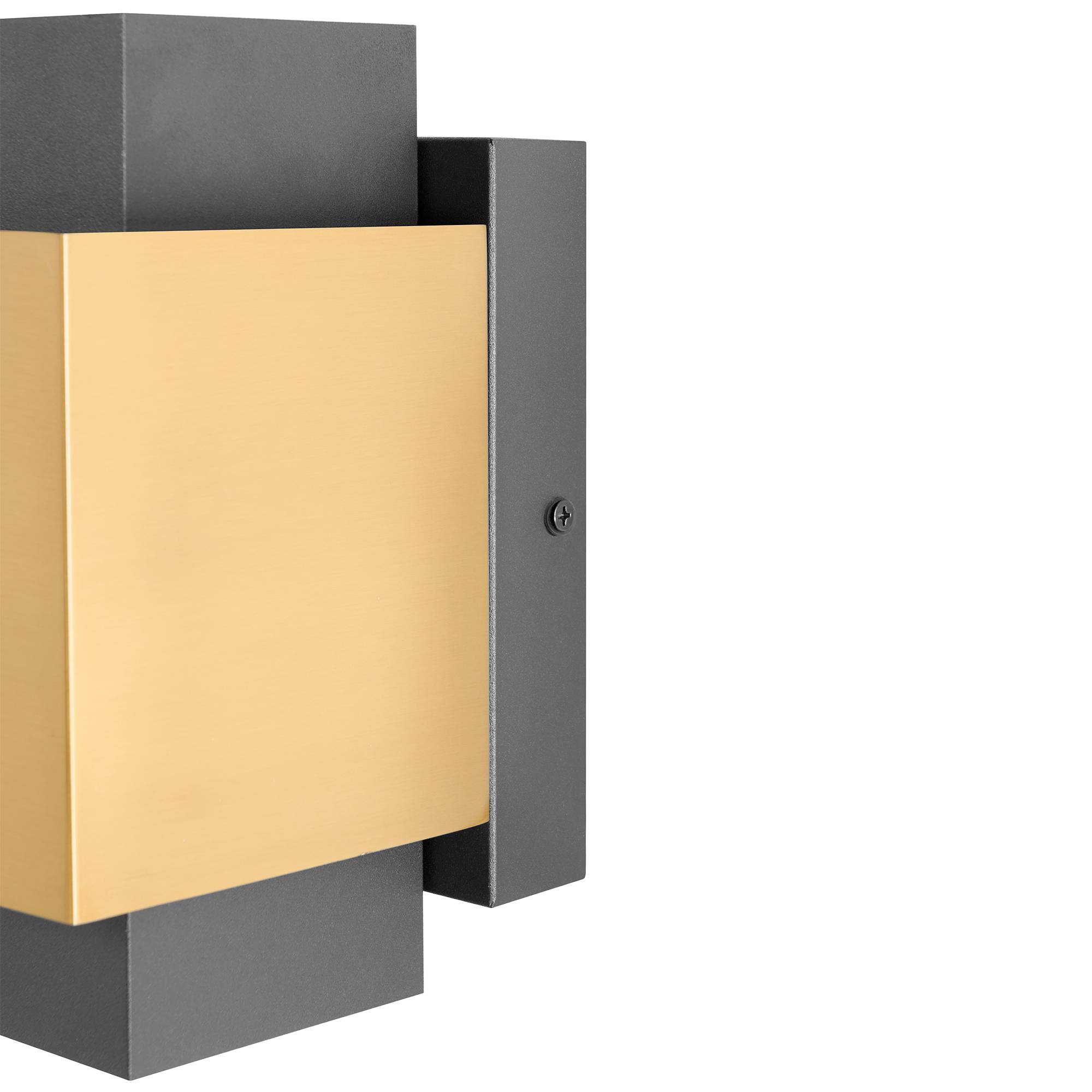 Beliani - Lampe murale pour l'extérieur Aluminium Laiton TIMOK - 12x14x20- Beliani - Image 7