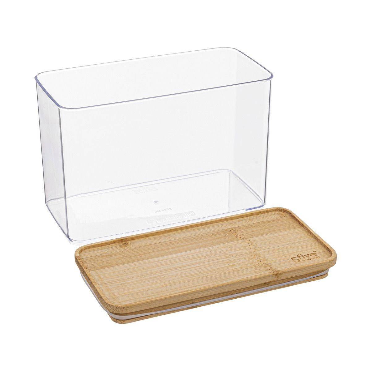Boîte de Conservation Rectangulaire "Eske" 2L Naturel - Image 2