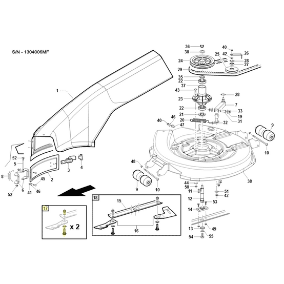 Kit vis de lame, Gianni Ferrari Bieffebi 95598440000 - Image 2